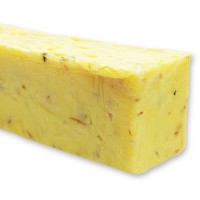 Handgemachte Seife "Ringelblume" mit biologischer Schafmilch ca. 100g Handgemachte Seife "Ringelblume" mit biologischer Schafmilch ca. 100g