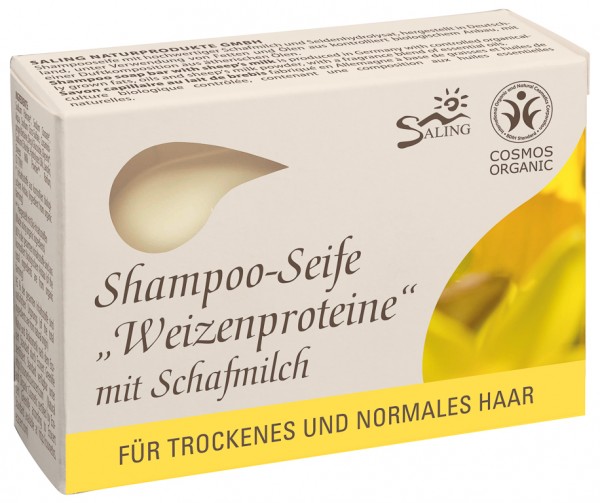Saling Shampoo-Seife Weizenproteine 125g
