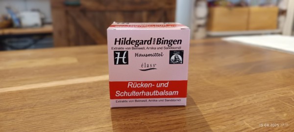 Schulter- und Rücken Hautbalsam Hildegard von Bingen 50ml