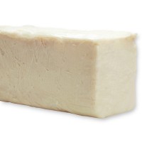 Handgemachte Seife "Schneeblume" mit biologischer Schafmilch ca. 100g Handgemachte Seife "Schneeblume" mit biologischer Schafmilch ca. 100g