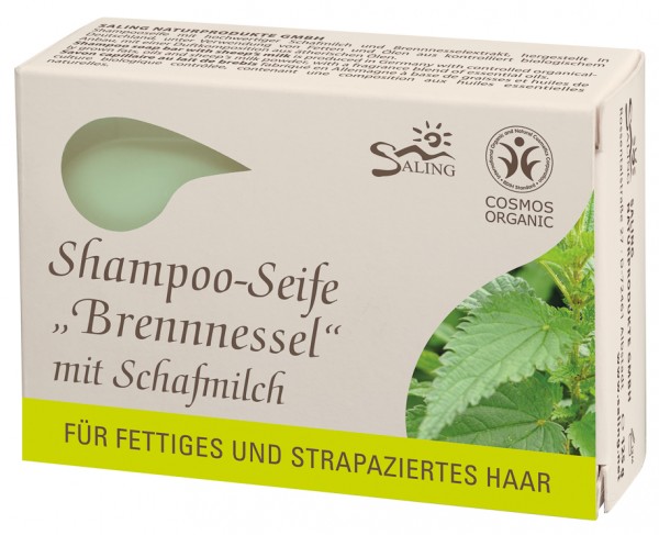 Saling Shampoo-Seife Brennnessel 125g
