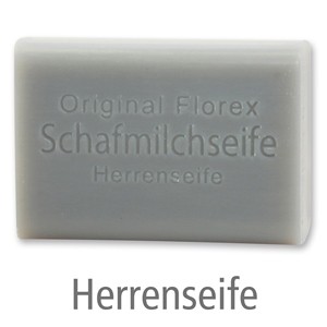 Schafmilchseife eckig 100g, Herrenseife