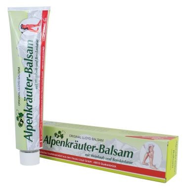 Original Lloyd Alpenkräuter Balsam mit Weinlaub & Rosskastanie